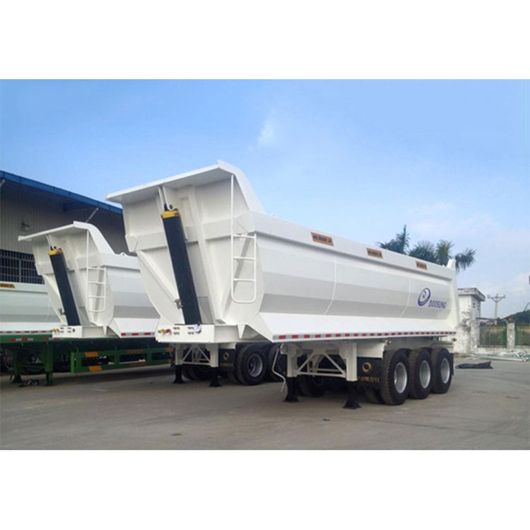 Treler Semi Dump Tiga Gandar 40Tan